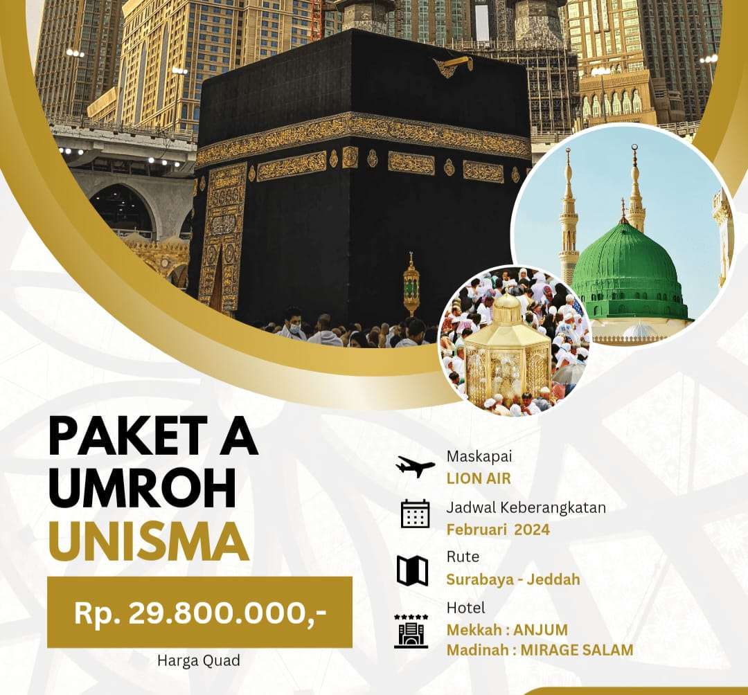 Paket A Umroh 9 hari